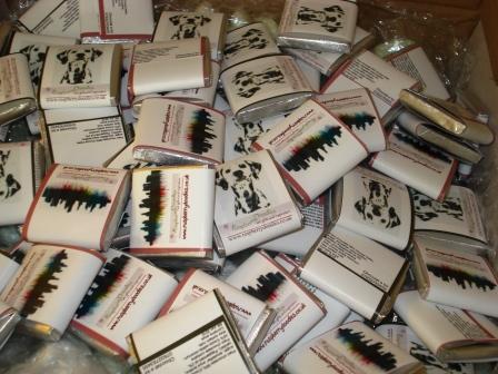 Personalised Art Chocolate Wrappers